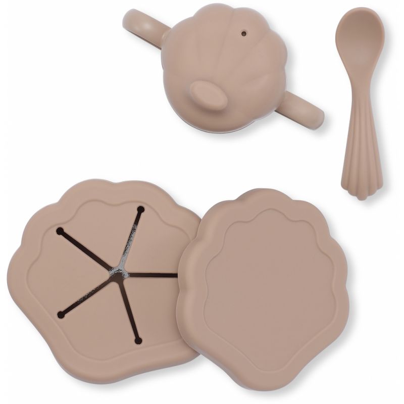 Set de repas coquillage | Blush par Konges Slojd