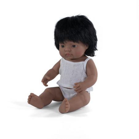 Poupée 38 cm | Hispanique fille par Miniland Poupée 38 cm | Hispanique fille par Miniland