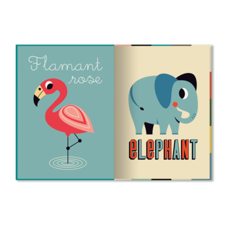 Livre géant | Animaux par Marcel et Joachim double page Livre géant | Animaux par Marcel et Joachim double page