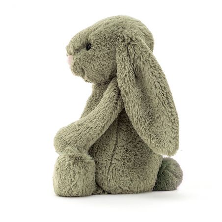 Petit Lapin Bashful 18 cm | Fougère par Jellycat de côté Petit Lapin Bashful 18 cm | Fougère par Jellycat de côté