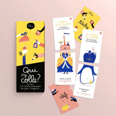 Jeu de cartes | Qui s'y colle ? par Minus en détail Jeu de cartes | Qui s'y colle ? par Minus en détail