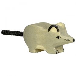 Souris grise en bois - Holztiger