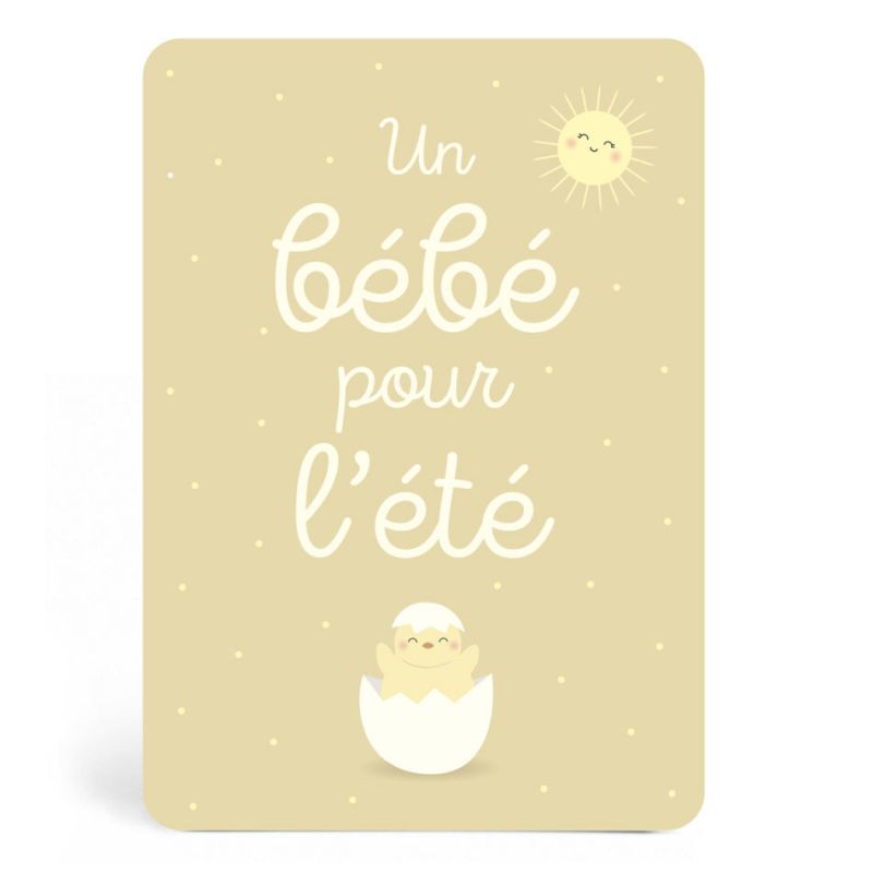 Carte Un Bebe Pour L Ete Zu Little Cecile