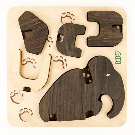 Puzzle en bois | Mammouth par Bajo Puzzle en bois | Mammouth par Bajo