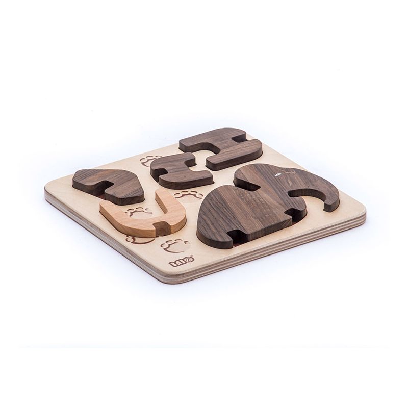 Puzzle en bois | Mammouth par Bajo le puzzle