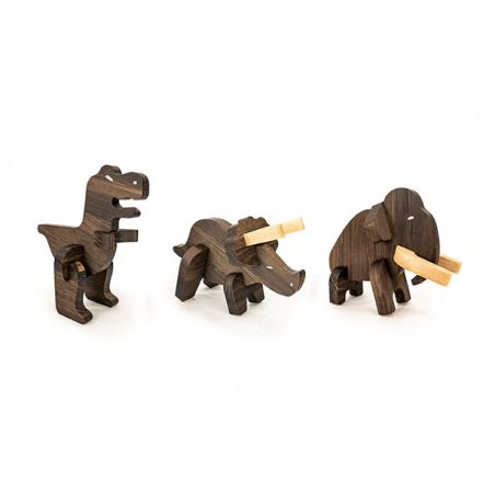 Puzzle en bois | Mammouth par Bajo les 3 figurines Puzzle en bois | Mammouth par Bajo les 3 figurines
