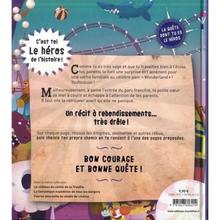 Journée sensationnelle au parc d'attractions par Tourbillon quatrème de couverture Journée sensationnelle au parc d'attractions par Tourbillon quatrème de couverture