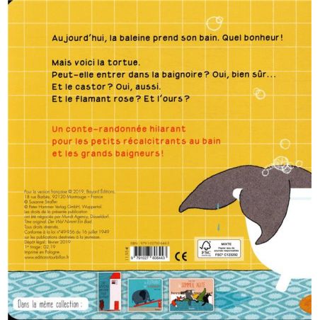 Une baignoire bien remplie par Tourbillon quatrième de couverture Une baignoire bien remplie par Tourbillon quatrième de couverture