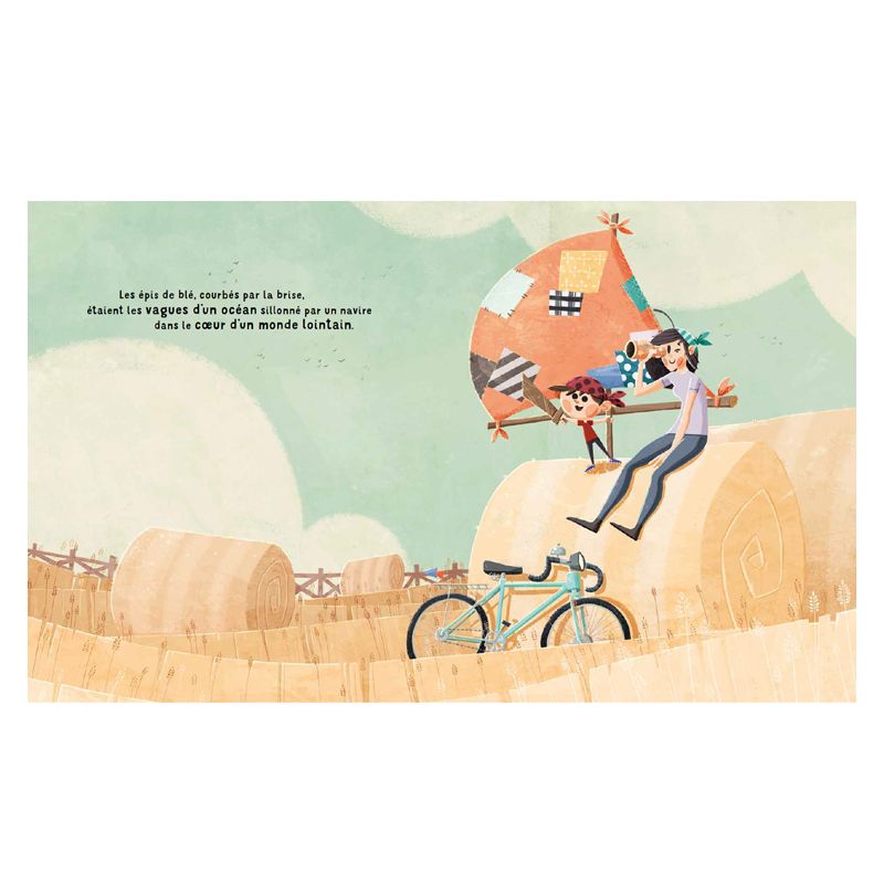 Le cœur d'une maman ouvert sur deux pages