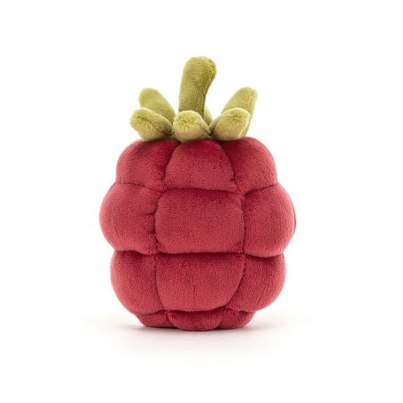 Peluche végétale | Framboise par Jellycat de côté Peluche végétale | Framboise par Jellycat de côté