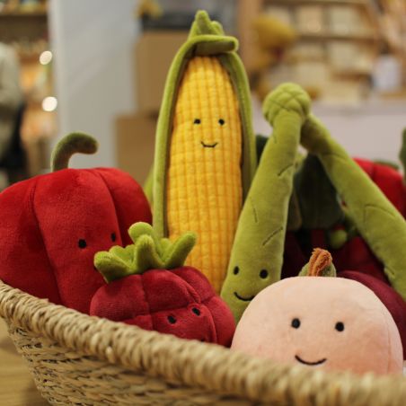 Peluche végétale | Asperge par Jellycat dans la boutique little cecile Peluche végétale | Asperge par Jellycat dans la boutique little cecile