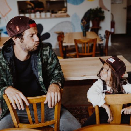 Casquette Papa | Sweet Brownie par Hello Hossy sur un papa et sa fille