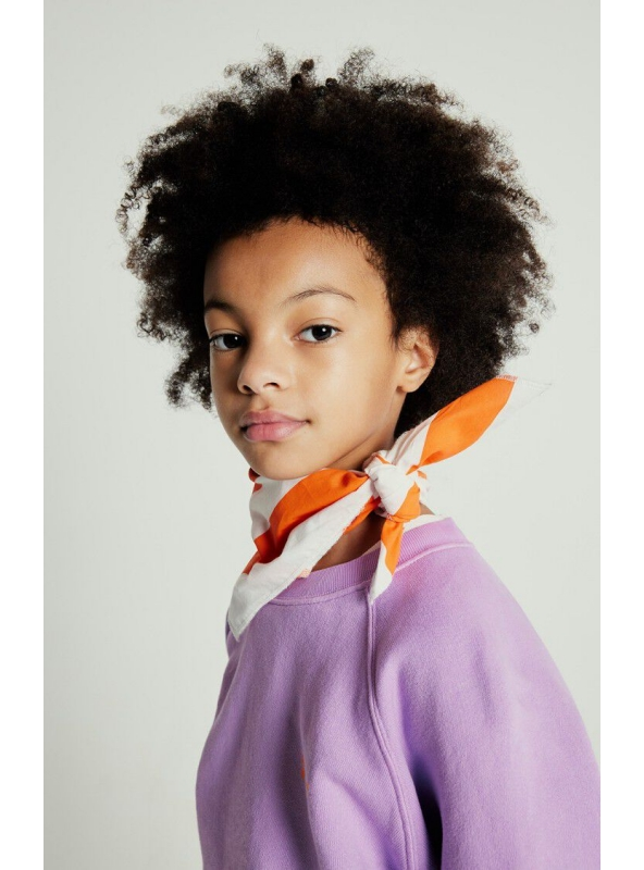 look mi-saison sweat parme American Vintage