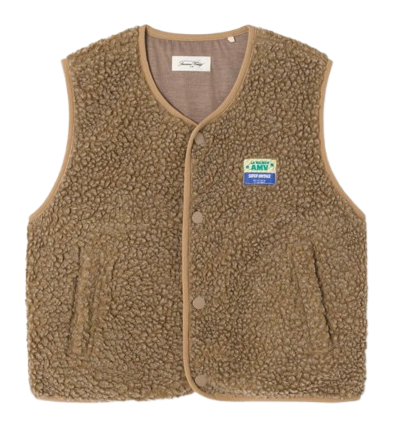 veste sans manches enfant Hoktown muscade septembre