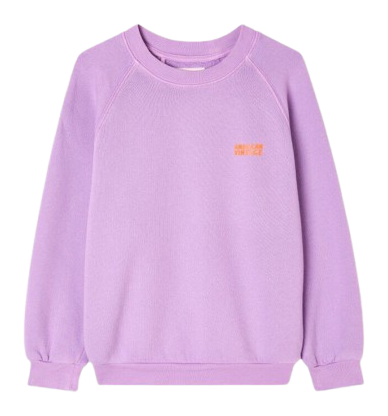 sweat American Vintage enfant parme rentrée 2026