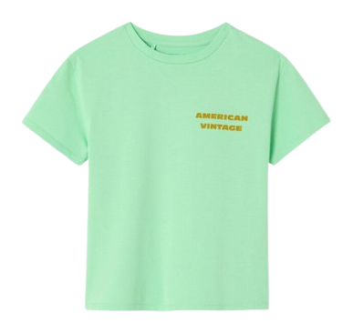 t-shirt American Vintage enfant amandier automne 2026