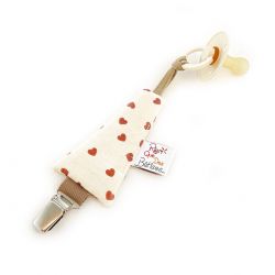 Cadeau de naissance attache tétine