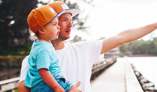 Casquette annonce papa