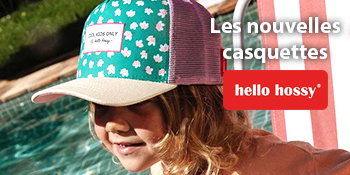 Casquette parent-enfant Hello Hossy
