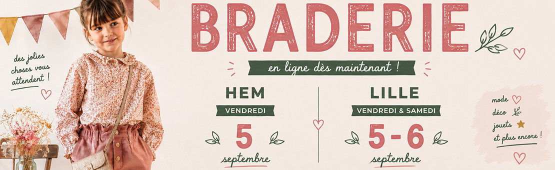 little fait sa Braderie de Lille 2026